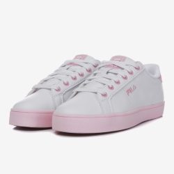 Fila Court Deluxe Női Alkalmi Cipő Fehér/Rózsaszín | HU-38819